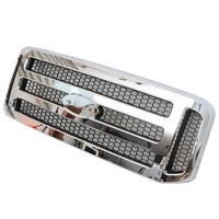 4x4 OffRoad Auto Parts Autres accessoires extérieurs ABS Chrome voiture calandre supérieure pare-chocs gril Parrilla adapté pour F250 2005-2007