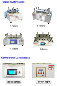 ASTM D4966 BS EN <span class=keywords><strong>ISO</strong></span> 12947 JIS L1096 <span class=keywords><strong>ISO</strong></span> 12947 Martindale aşınma test cihazı - Product Image 3