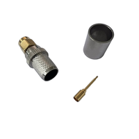 Connecteur coaxial RF SMA-C-J7 Connecteur SMA mâle à sertir RG8 RG213