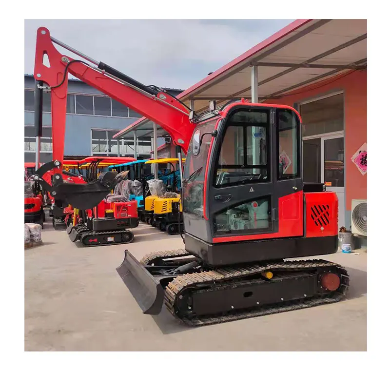 3.5 ton excavator mini small digger tractor excavator for sale