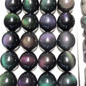 Sfere di cristallo di alta qualità per decorazioni di cristallo di ossidiana all'ingrosso rari cristalli naturali di alta qualità - Product Image 2