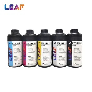 LEAF באיכות גבוהה 500ML 1000ML UV DTF סרט העברת דיו עבור i3200 TX800 XP600 UV DTF ראשי הדפסה