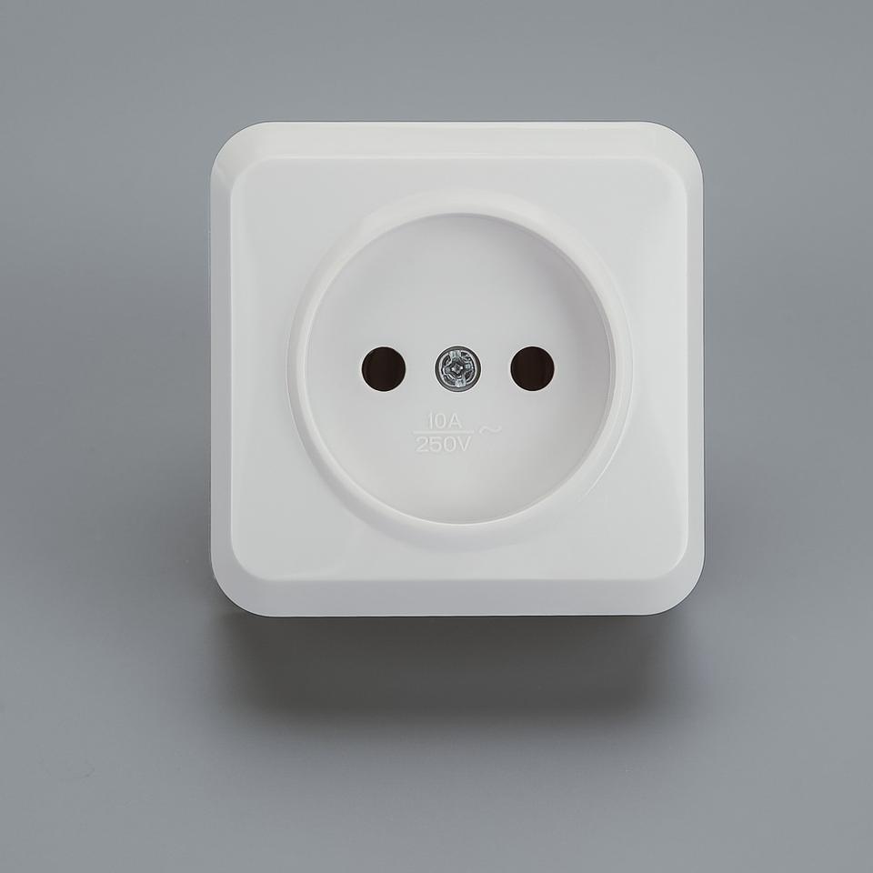 German Socket Reference Model 1 Gang German Standard Bipolar Socket - Safe & Versatile