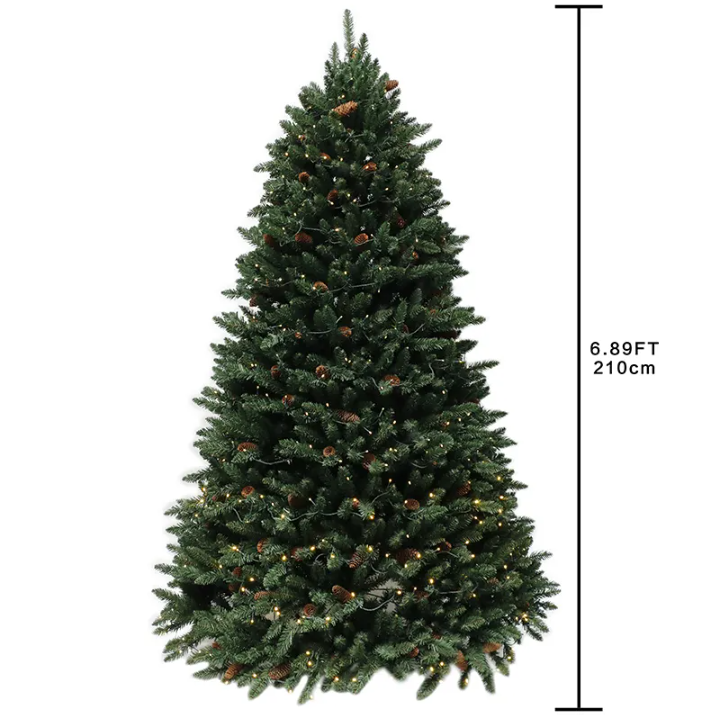 ต้นคริสต์มาสไฟสีเขียว