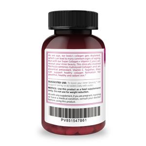 Suplemento de Colágeno de Alto Estándar, 360 Tabletas para la Belleza General y la Salud de las Articulaciones, Suplemento Dietético para Adultos, Tabletas de Colágeno - Product Image 3