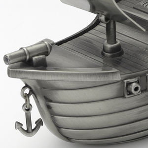 <span class=keywords><strong>Tirelire</strong></span> <span class=keywords><strong>Pirate</strong></span> Haut de Gamme en Alliage de Zinc Écologique et Portable, Décoration de Bureau pour Enfants, Ornement Domestique LASODY - Product Image 3