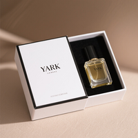 Flacon de parfum vide de luxe personnalisé de haute qualité, design original avec boîte d'emballage
