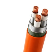 Cable de Alimentación de Baja Emisión de Humo, Sin Halógenos, con Conductor de Cobre, Clasificación IP68, BTTZ/BBTRZ/YTTWZ, para Uso Industrial y en Centrales Eléctricas