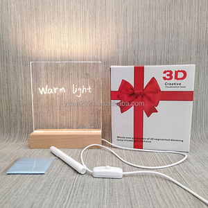 Lavagna Luminosa Creativa in Acrilico, Lavagna per Messaggi Fai-da-Te, Luce Notturna a LED - Product Image 6