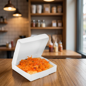 Boîte à pizza en carton rigide personnalisée, avec doublure en éponge résistante, pour emballage alimentaire, nourriture pour animaux, nouilles à emporter, papier kraft jetable - Product Image 3