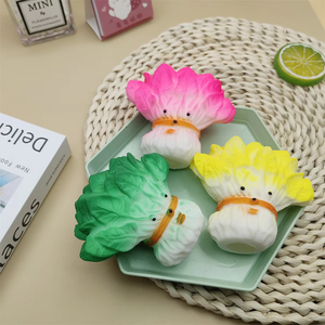 Nouveau jouet anti-stress en forme d'épinard, simulation de pression, jouet de décompression en forme de chou, emballage en sachet, vente en gros d'usine - Product Image 5