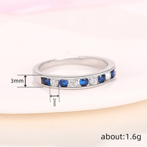 Anello con Zircone Rotondo per Donne, Elegante e Minimalista, Gioiello di Moda per Uso Quotidiano, Regalo - Product Image 4