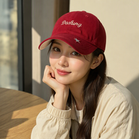 Casquette de baseball brodée personnalisée OEM avec lettres structurées pour hommes et femmes