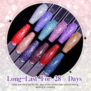 Nouveau Gel de Photothérapie 3D Scintillant pour Ongles, Strass, Colle Disco, Couleur Clubbing, Fourniture Exclusive Transfrontalière en Bouteille - Product Image 3