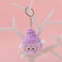 Porte-clés monstre au crochet fait main, adorable et très prisé, cadeau idéal pour enfants, décoration de sac à dos
