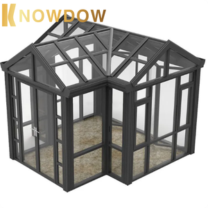 SAVOIR Personnalisé Quatre Saisons Sunshine Room Durable Aluminium <span class=keywords><strong>Solarium</strong></span> Solariums Maison Préfabriquée en Verre pour Villa Application - Product Image 3
