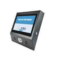 MJ116 11.6 inci Pemindai Harga POS Pemindai Barcode Sistem Windows atau Android Modul Pemindai Kode 1D 2D QR untuk Supermarket