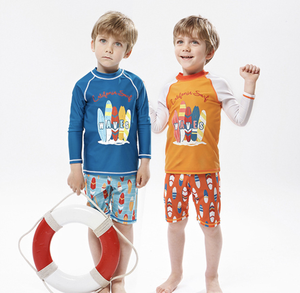 Maillots <span class=keywords><strong>de</strong></span> <span class=keywords><strong>bain</strong></span> pour petits garçons et filles d'Europe, style coréen, maillots <span class=keywords><strong>de</strong></span> <span class=keywords><strong>bain</strong></span> <span class=keywords><strong>de</strong></span> plage pour petits enfants avec protection solaire - Product Image 3