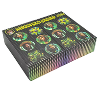 Moulin à herbes multi-designs 63 mm, 4 pièces, avec boîte cadeau – Vente en gros pour accessoires de fumeurs