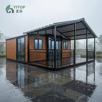 Casa Container Pieghevole Espandibile a Montaggio Rapido e Semplice, 2/3 Camere da Letto, Casa Mobile per Soggiorni, Casa Modulare Pieghevole Molto Grande Scontata