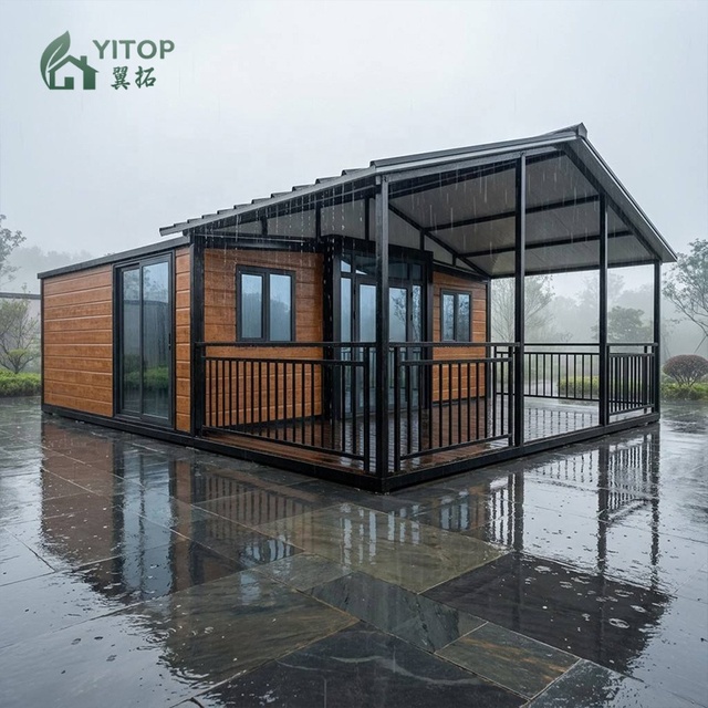 Quick Easy Assembly Folding Expandable Container House 2/3 Bedroom Mobile Homestay Discounted Very Large Foldable Modular Home