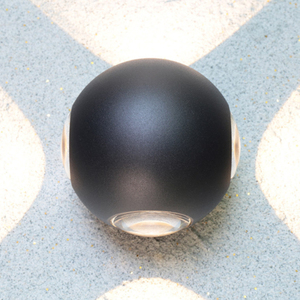 Lampes murales paysagères avec projecteur à lentille, éclairage vers le haut et vers le bas, faisceau de lumière coloré, lampe murale décorative pour couloir - Product Image 1