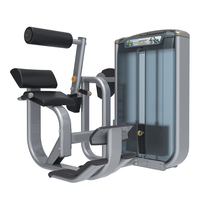Machine d'extension lombaire professionnelle réglable en acier à charge par poulie, capacité de charge 80 kg, certifiée ISO9001/CE, pour entraînement de force en salle de sport