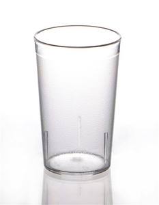 16 OZ Clear Frosted <b>Plastic</b> Cup Stackable Drink <b>Tumblers</b> Reusable Bulk Restaurant Cup Shatterproof Party Wedding Made In Vietnam - Product Image 1