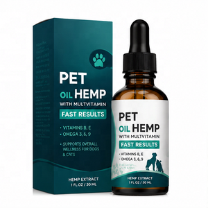 Gotas de Aceite de Semillas de Cáñamo para Perros y Gatos Dio OEM/ODM, Suplemento Herbal Multivitamínico para Mascotas de Todas las Edades, Cuidado de la Piel e Intestino - Product Image 1