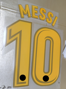 ซูเปอร์1112ย้อนยุค2011 2012บ้าน Messi10 Xavi a.<span class=keywords><strong>iniesta</strong></span> barcelonaes จำนวน stampin ร้อน - Product Image 4