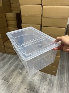 Caja de cría extra grande para reptiles, suministros de hibernación para ranas con cuernos, gusanos de seda, centípodes, geckos, caracoles, arañas, tortugas - Product Image 2
