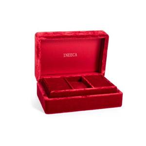 Винтажная шкатулка-органайзер для украшений, пустая коробка для демонстрации и хранения ювелирных изделий, серег, ожерелий, бархатная коробка для украшений - Product Image 6