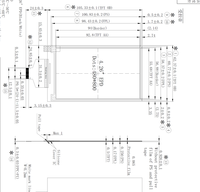 Module d'affichage E-Paper EINK 4,26 pouces à rafraîchissement rapide, résolution 800x480, noir et blanc, ultra basse consommation, lecture portable, interaction IA
