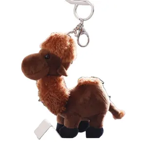 Bán buôn dễ thương sa mạc kameel sang trọng Mặt Dây chuyền Mini Lạc Đà Keychain Túi Mặt dây chuyền