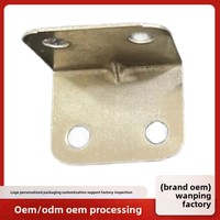 Vente en gros de supports en L à 90 degrés Connecteur de retenue d'angle de quincaillerie de meuble en acier laminé à froid pour tables chaises armoires