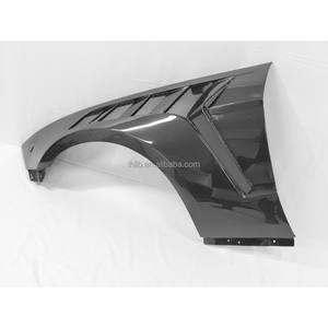 Élargisseurs d'ailes ventilés en fibre de carbone pour Ford <span class=keywords><strong>Mustang</strong></span> S197 (2010-2014) style GTD, ailes larges - Product Image 6