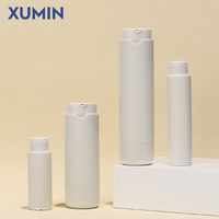 Envase de Lujo con Bomba sin Aire de 25ml 45ml, Diseño Reemplazable, Recargable, Ecológico, para Lociones y Protectores Solares