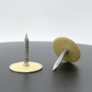 Clavos Comunes de Acero al Carbono Galvanizado con Cabeza Plana Pulida y Cuerpo Liso para Trabajos en Madera y Construcción - Product Image 2