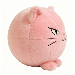 Peluche de chaton sphérique personnalisée, peluche anti-stress féline sphérique pour bureau - Product Image 5