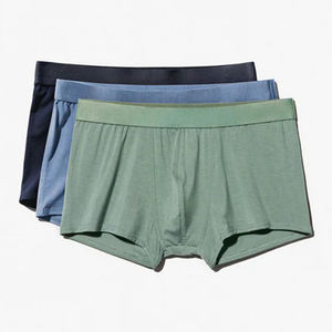 Calzoncillos Boxer Personalizados para Hombre, Tencel Lyocell, Cintura Elástica, Secado Rápido, Ropa Interior Masculina - Product Image 4