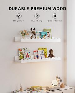 <span class=keywords><strong>Étagère</strong></span>s murales design, <span class=keywords><strong>étagère</strong></span>s flottantes, <span class=keywords><strong>étagère</strong></span>s murales festonnées, rangement pour chambre d'<span class=keywords><strong>enfant</strong></span>, décoration de chambre de bébé, installation facile et sécurisée pour les enfants - Product Image 3