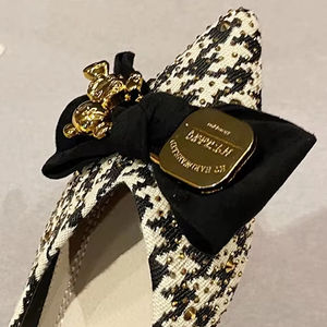 <span class=keywords><strong>Scarpe</strong></span> Casual Estive <span class=keywords><strong>da</strong></span> <span class=keywords><strong>Donna</strong></span> <span class=keywords><strong>con</strong></span> <span class=keywords><strong>Borchie</strong></span>, Punta Aperta, Suola Morbida, Slip-On, Materiale Superiore in Tessuto, Gomma e PU - Product Image 3