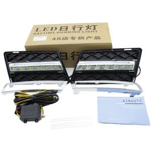 Feux de brouillard à LED pour <span class=keywords><strong>Mercedes</strong></span>-Benz GLK Class <span class=keywords><strong>W204</strong></span> GLK300 GLK350 2008 - 2012 avec lumière jaune - Product Image 3
