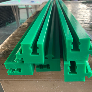 Strip Plastik Polietilena Geser 300mm Uhmw, Strip Pelindung Rantai, Rel Pemandu Rantai Linear - Product Image 2
