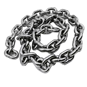 Stainless Steel 316 Marine DIN766 ISO4565 Standard Anchor Chain Diameter 1/2 Inch Rigging Kayak <b>Yacht</b> Boat Hardware Accessories - Product Image 5