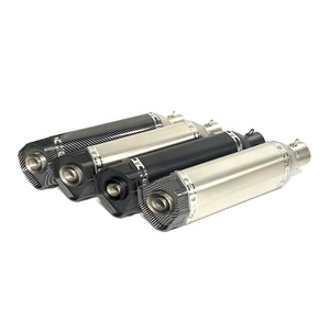 51mm 370mm universel <span class=keywords><strong>AK</strong></span> moto silencieux <span class=keywords><strong>d</strong></span>'échappement modifié Scooter vélo silencieux <span class=keywords><strong>d</strong></span>'échappement pour Nmax PCX160 clic ADV150 - Product Image 1