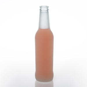 Chất lượng cao <span class=keywords><strong>Frosted</strong></span> <span class=keywords><strong>Glass</strong></span> Wine Soda chai nước trái cây với vương miện cap con dấu thẩm mỹ làm hài lòng chai sữa - Product Image 6