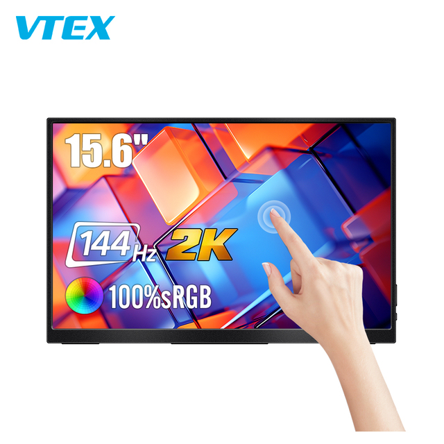 15.6 Inch Gaming Touch Screen Computer Phone Display Fhd Uhd 1080P 2K Ips 144Hz Laptop Pc Lcd Portable Monitor