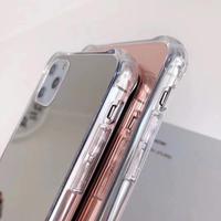 Funda para Teléfono con Espejo de Maquillaje para iPhone 18 Pro 17 16 15, Funda Brillante con Espejo para iPhone 18 Pro Max
