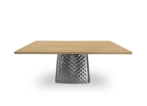 Patas de Mesa de Comedor Modernas y Sencillas de Lujo, Personalizadas, de Hierro con Recubrimiento <span class=keywords><strong>en</strong></span> Polvo Negro Arena, para Madera de Estilo Panel, para Sala de Estar - Product Image 2